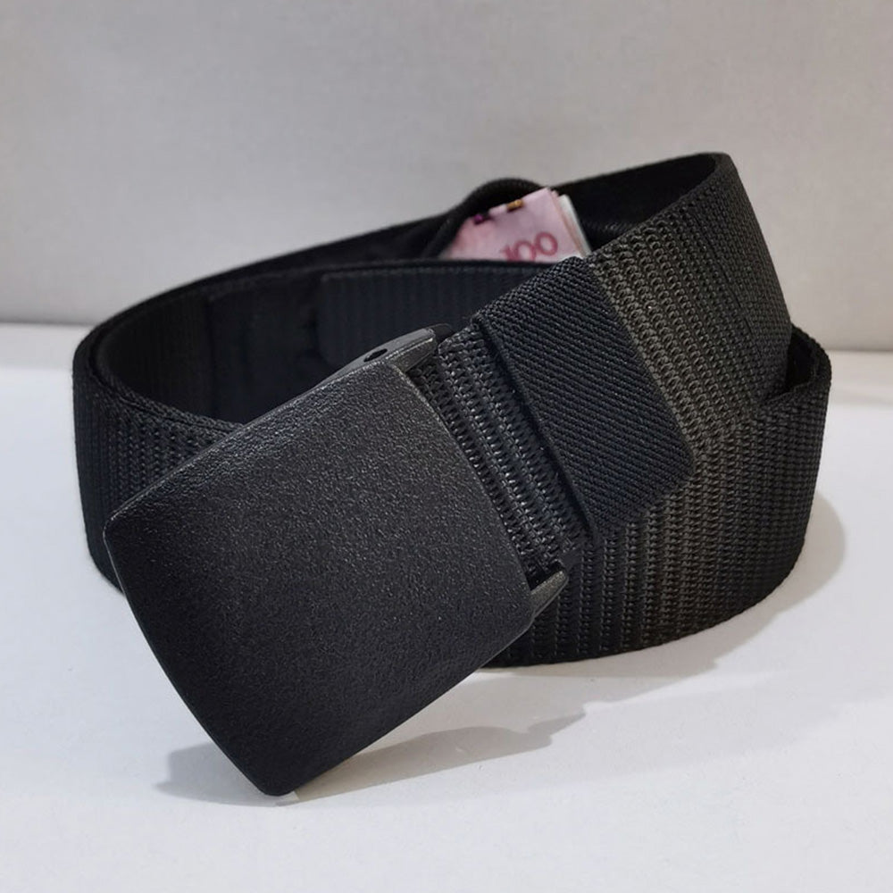 Security Money Belt Security Waist Wallet Travel Hidden Money Pouch Black