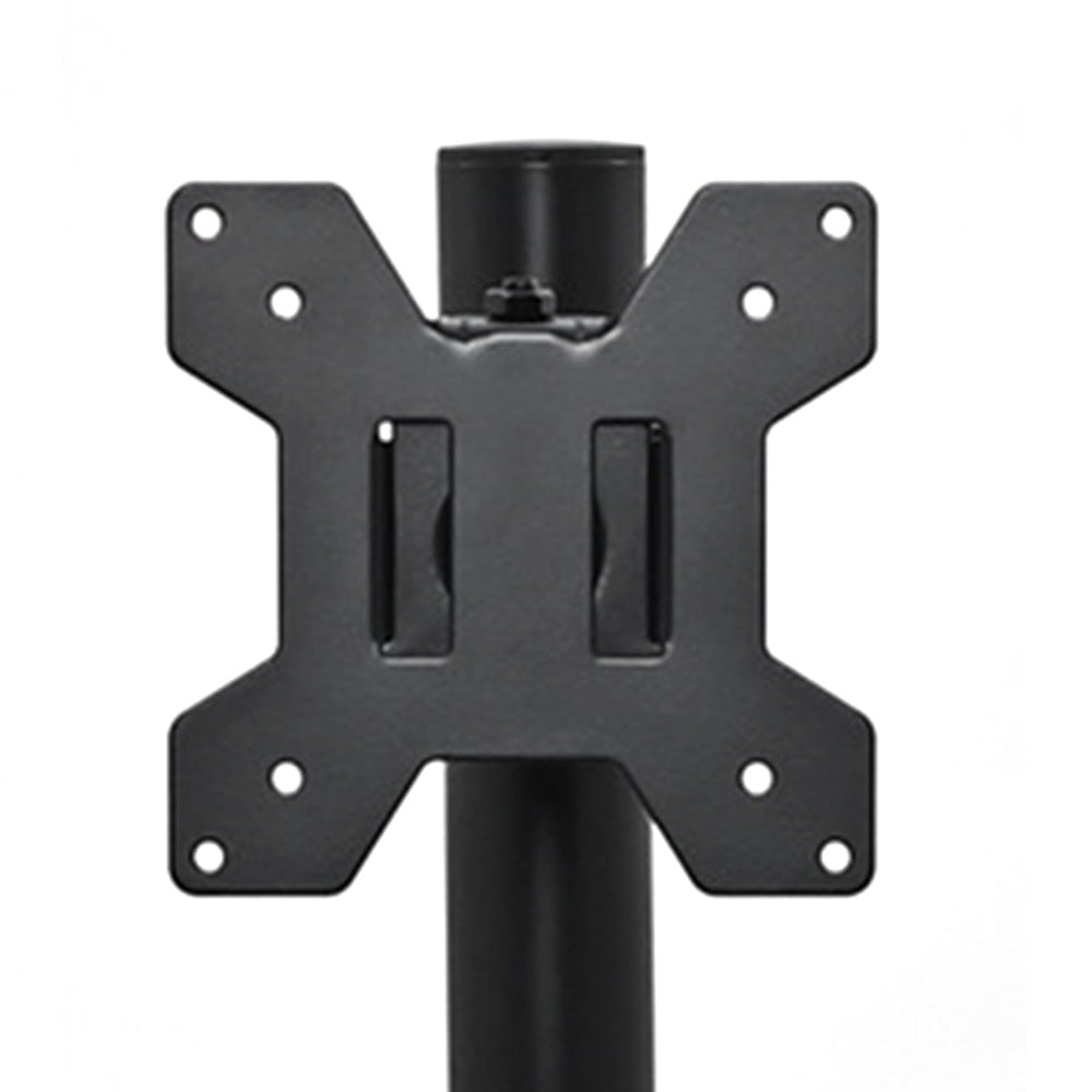 Single Monitor Stand Arm Freestanding Adjustable V-Base HD LED TV Screens-Vertical