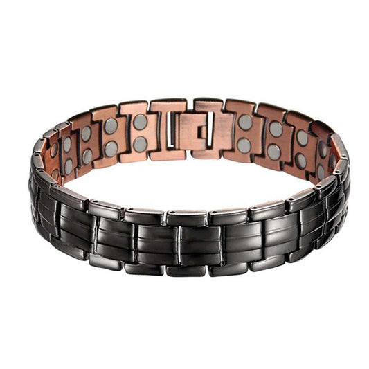 Copper Magnetic Bracelet Elegant Copper Bracelets Jewelry Black