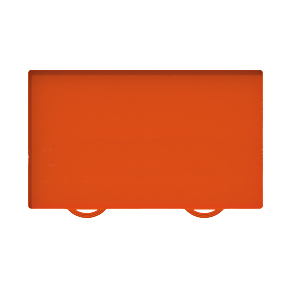 Silicone Protective Mat  for 28 Inches Blackstone Grill Cooking Surface Protective Cover Orange