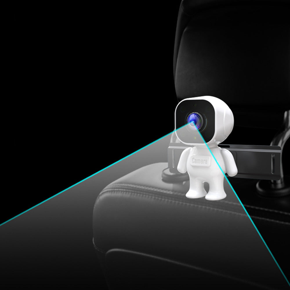 Dual View Kids Car Camera with 6.86 inches HD Display with Night Vision Adjustable Angle