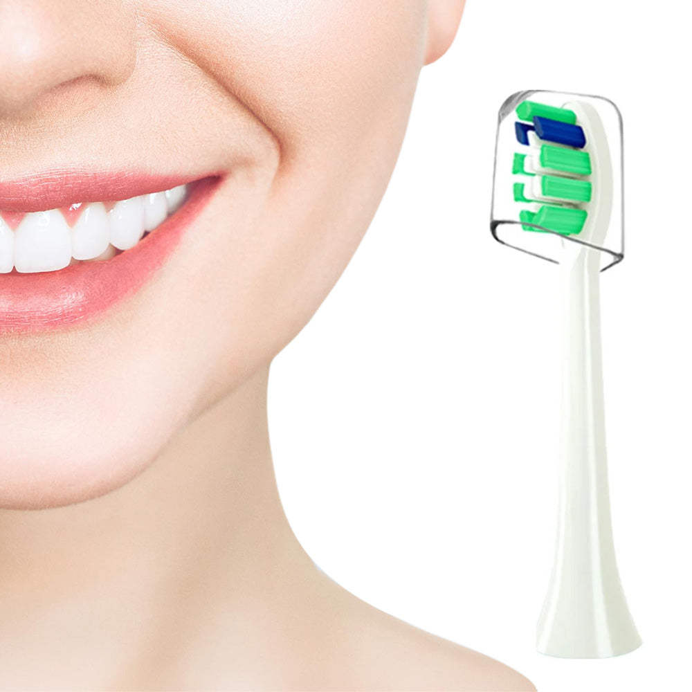 Replacement Toothbrush Head with Dust Cover | Compatible with Philips Models Style 2