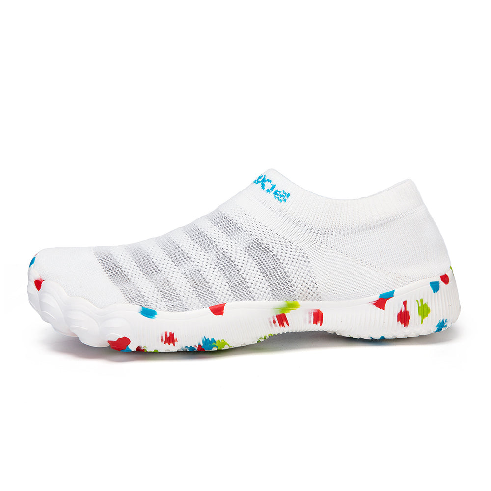 Quick Dry Water Shoes for Women and Men Aqua Socks-White