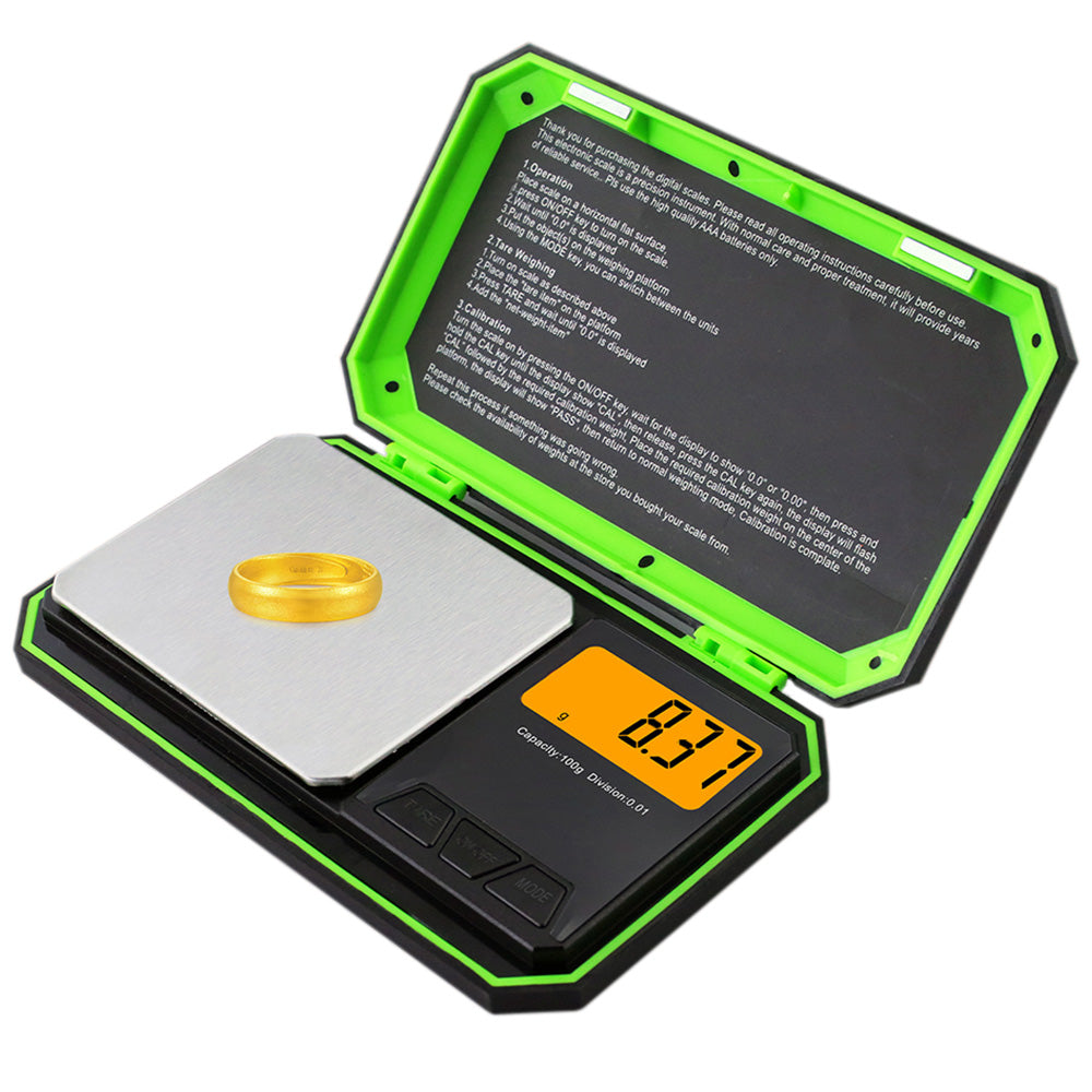 Pocket Digital Gram Scale 200g/0.01g for Coffee Grain Gold Jewelry Weighing