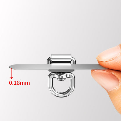 3 PCS Rotating Phone Tether Tab-Silver