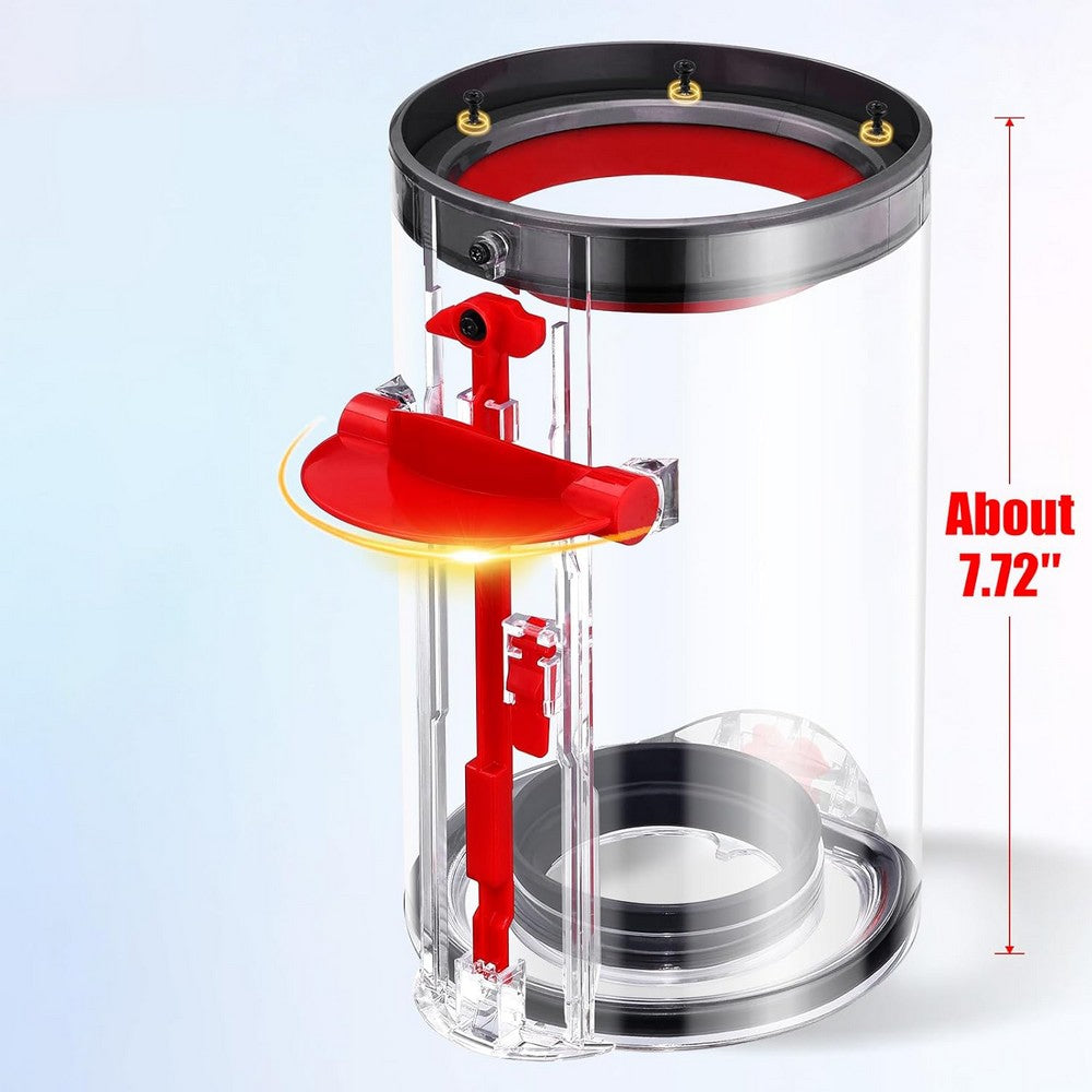 Dust Bin Replacement Compatible With Dyson V11 V15 Vacuum Cleaner