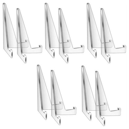 10Pcs Card Display Stand Business Card Holder for Sports Trading Baseball Card