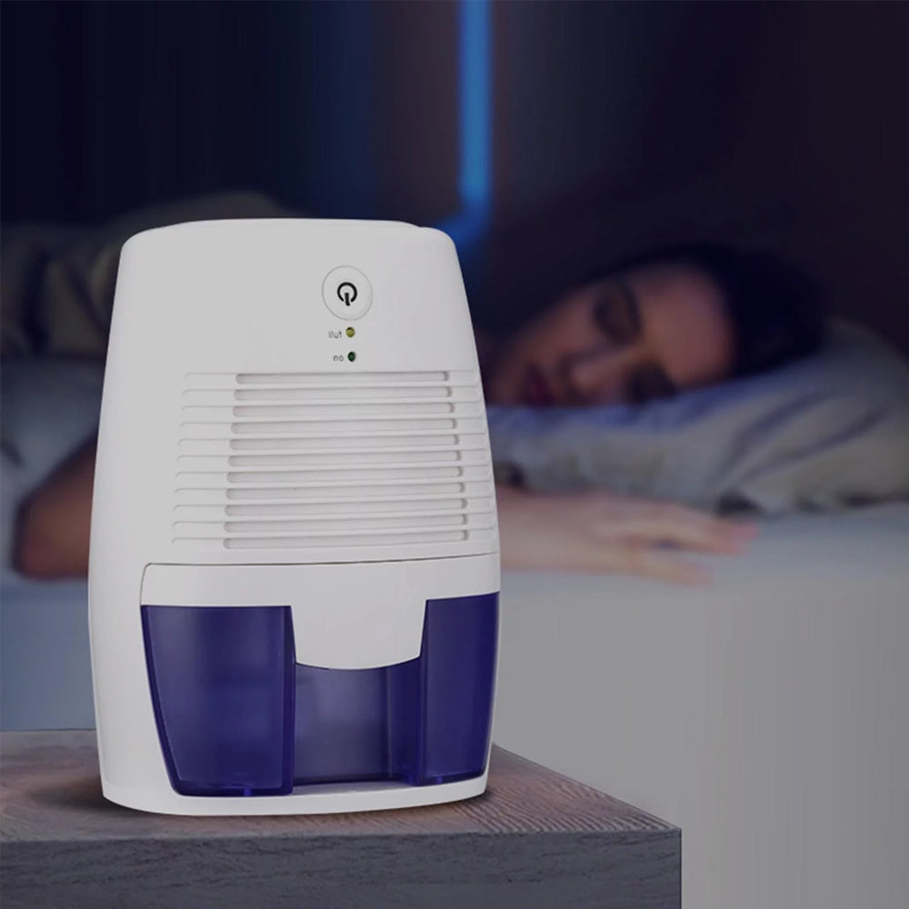 500ML Electric Dehumidifier Dryer Portable Mini Air Dryer Moisture Absorber USB Charging