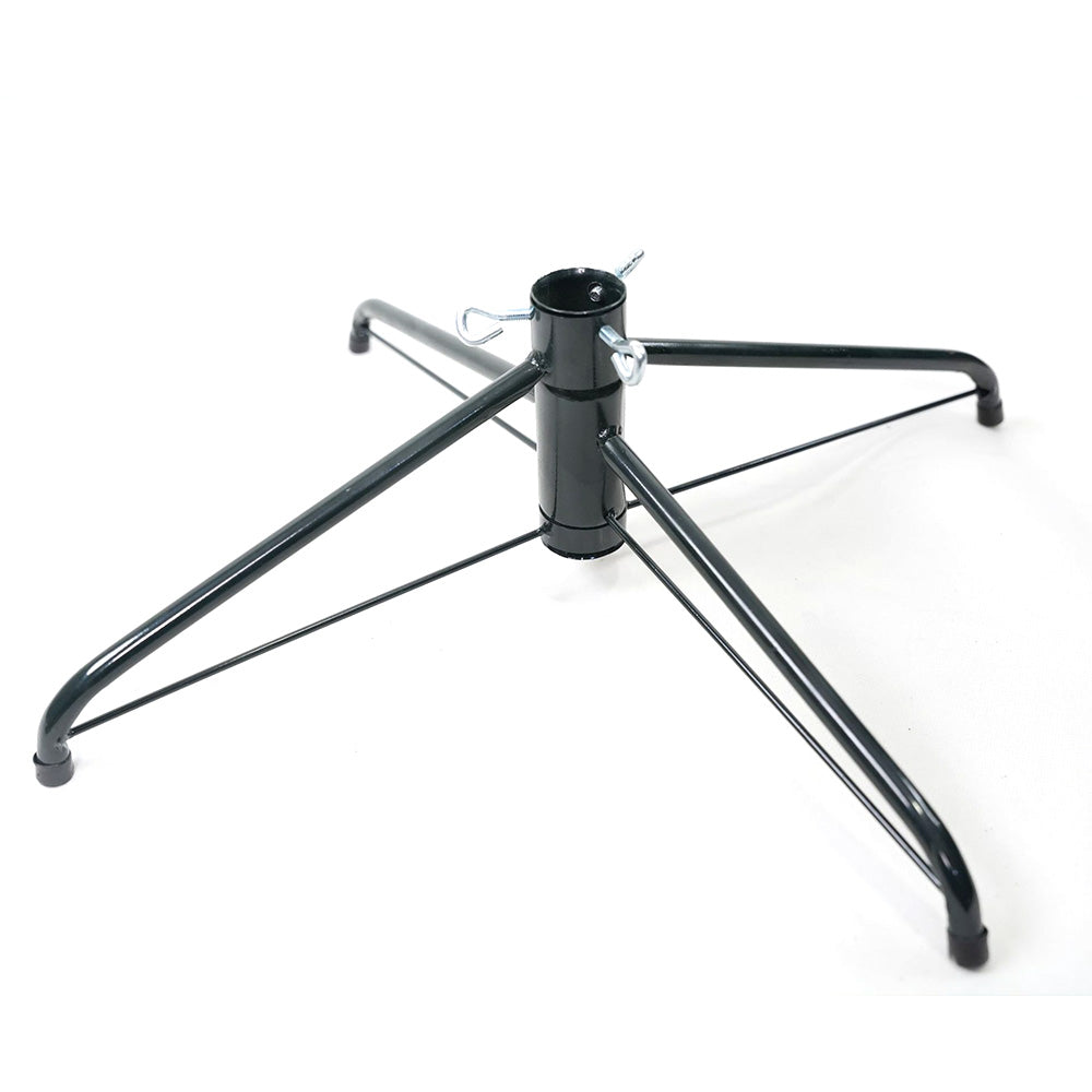Metal Christmas Tree Stand with Folding Base Support for Artificial Holiday Tree