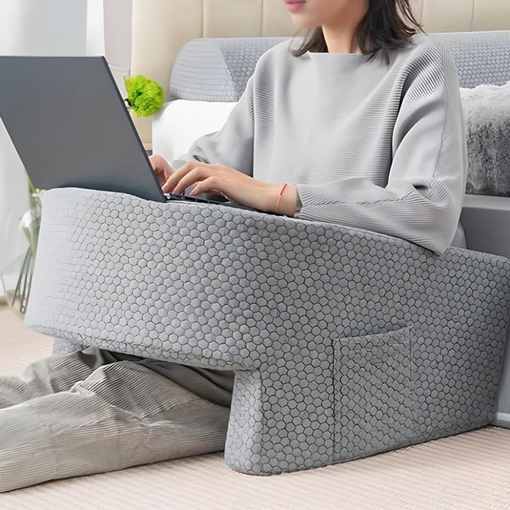 Lap Desk Pillow Crochet Memory Foam Lap Pad