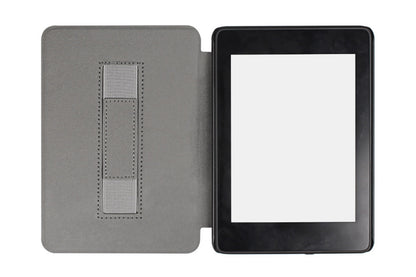 PU Leather Cover Case with Auto Sleep and Wake for Kindle Paperwhite 12th -Blue