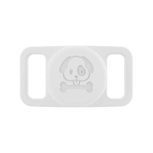 For Apple AirTag Case Silicone Airtag Protective Cover Air Tag Holder White