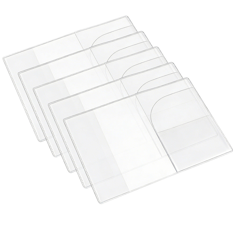 5 Pack Passport Cover Protector Case with Card Slots