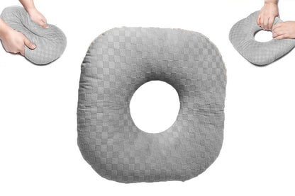 O-Shaped Side Sleeping Pillow with Ear Hole