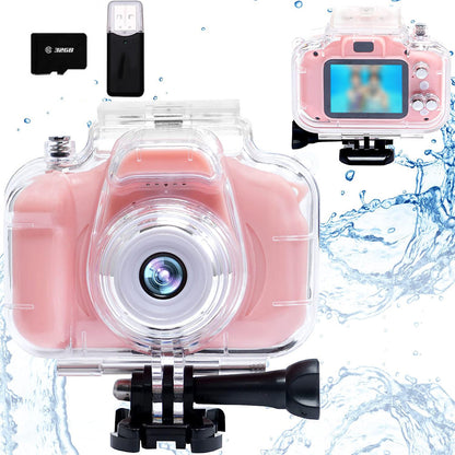 Underwater Camera for Kids â€?Waterproof Pool Toy Camera Ages 8-12 Pink