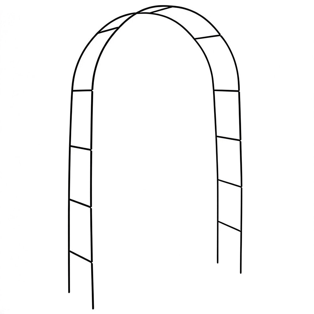 Powder Coated Steel Garden Arch Support for Climbing Vines