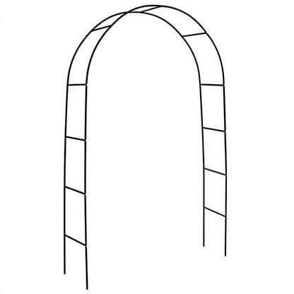 Powder Coated Steel Garden Arch Support for Climbing Vines