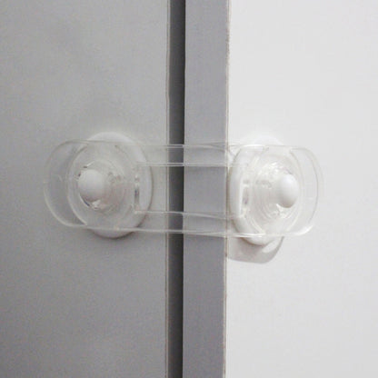 8Pcs Baby Proofing Security Lock Self-Adhesive Cabinet Door Security Locks
