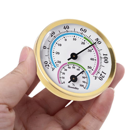 58mm Aluminum Thermometer & Hygrometer Gauge