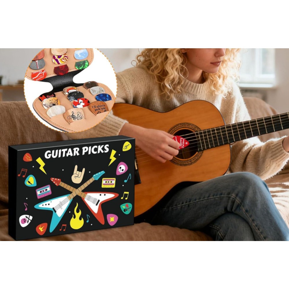 Guitar Picks Advent Calendar Christmas Gift