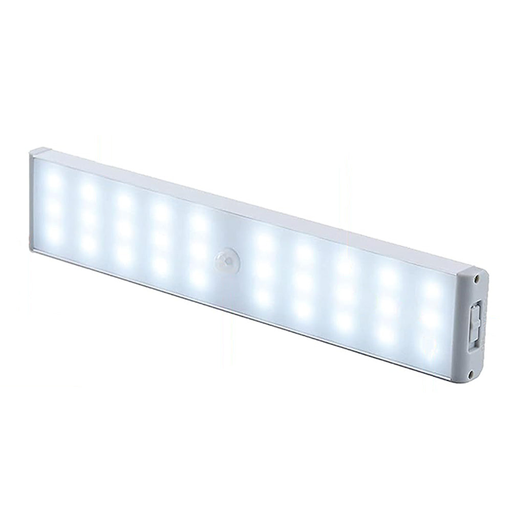 3Pcs Motion Sensor Lights with Charging Station 3-Color Rechargeable Under Cabinet Lights