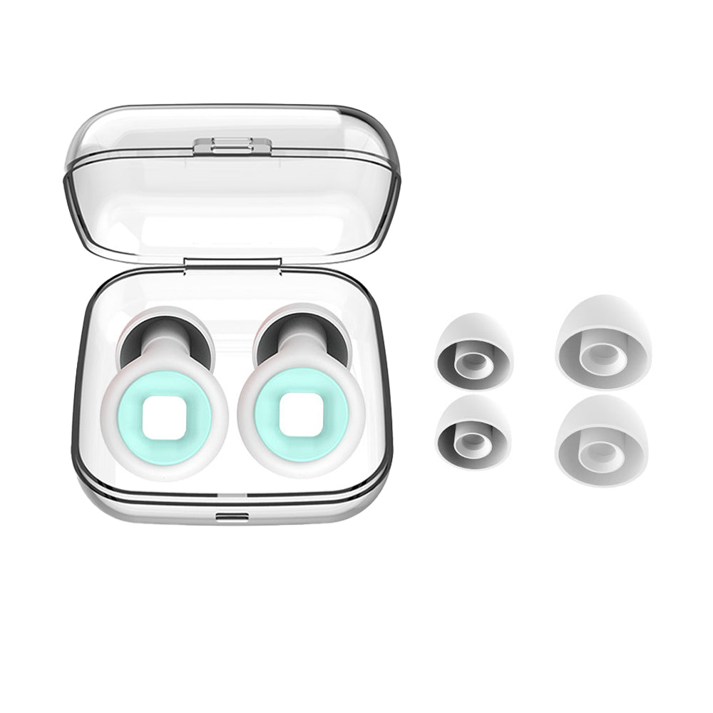 Reusable Hoop Noise Reduction Earplugs Blue