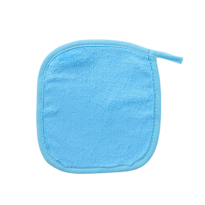 14 Piece Reusable Flannel Makeup Remover Cloth Set in 7 Colors