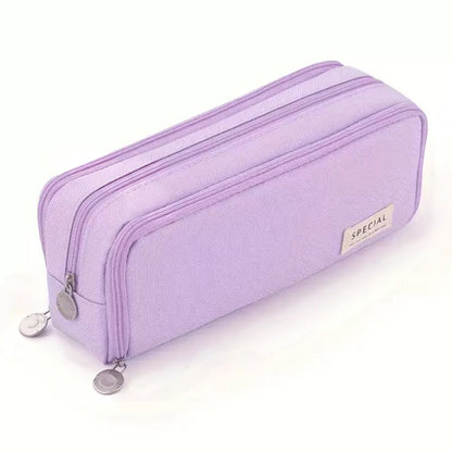 Large Pencil Case-Purple