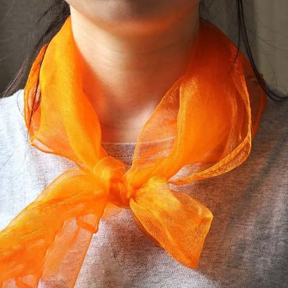 6Pcs Juggling Scarves Colorful Actives Dance Music Scarves