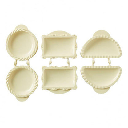 3PCS Mini Pie Molds Dough Press Set for Handmade Cookies & Pies