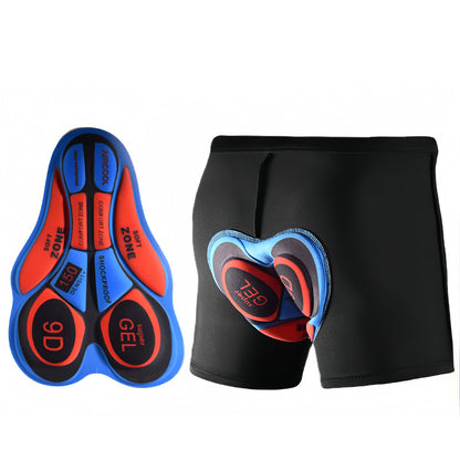 Unisex 9D Silicone Padded Cycling Shorts and Bike Underwear