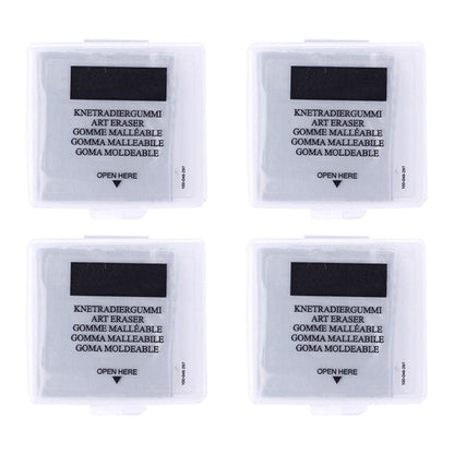 4-Pack Kneadable Art Erasers for Sketching and Drawing