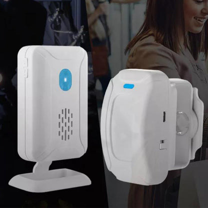 Motion Sensor Welcome Doorbell Wireless Motion Detector Alarm for Home Store Business Caregiver Reminder Style 1