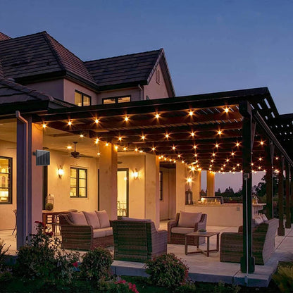 10 Bulbs Solar String Lights Outdoor Waterproof Hanging Lights