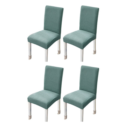 4 Pieces Stretch Chair Slipcover Protector - Green