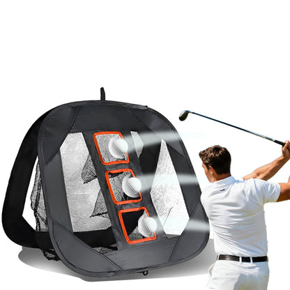Portable Golf Chipping Practice Net Accuracy Training Net for Indoor and Outdoor Use