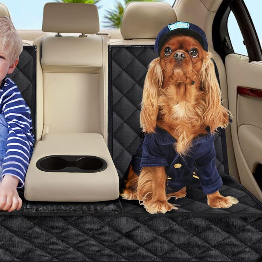 Dog Car Back Seat Cover Water Resistant Non-Slip Scratchproof Reat Seat Protector for Pets