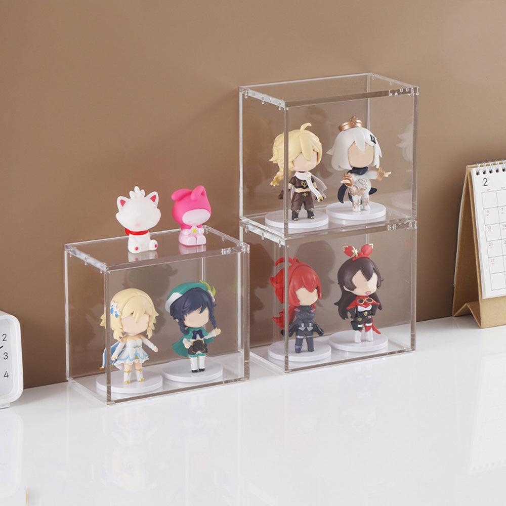 5mm Acrylic Easy Attached Display Case for Pokemon ETB Cards Figures