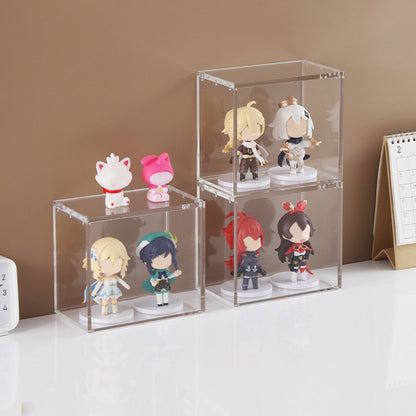 5mm Acrylic Easy Attached Display Case for Pokemon ETB Cards Figures