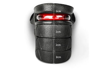 1 Pair 4-Layer Height Increase Heel Lift Inserts