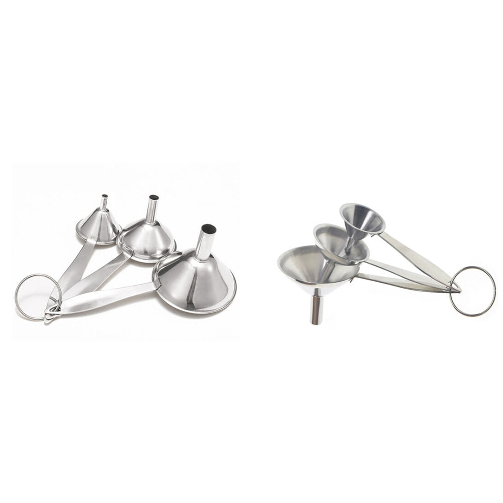 3Pcs Set Funnels Small Funnels for Filling Mini Bottle Container