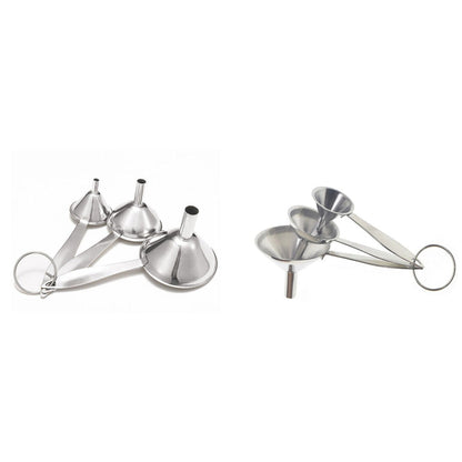 3Pcs Set Funnels Small Funnels for Filling Mini Bottle Container
