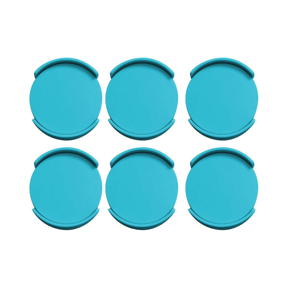 6Pcs Mug Organizers Cup Stackers Holders Blue