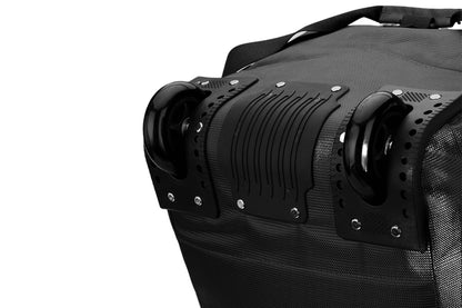 90 L Foldable Oxford Rolling Duffle Travel Bag with 3 Carry Modes