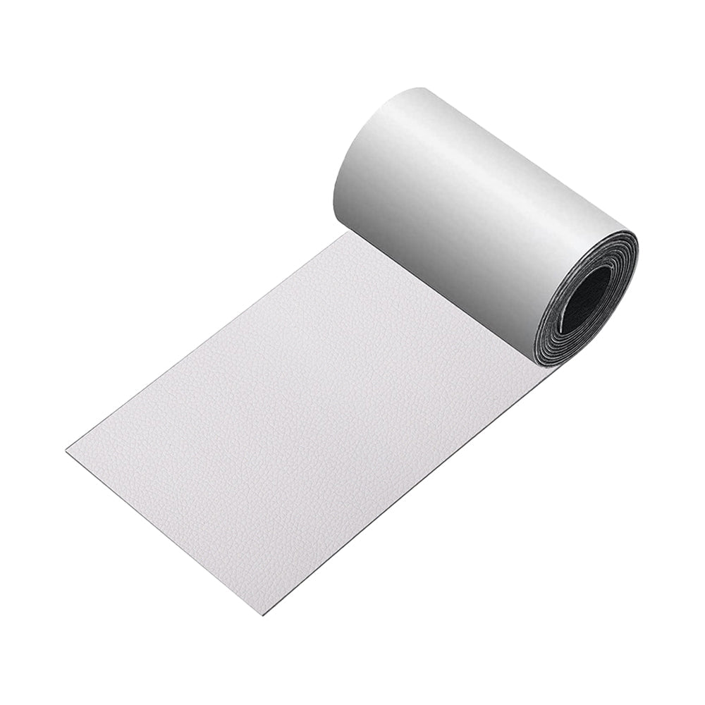 Leather Repair Patch Self Adhesive Durable Leather Repair Tape for Sofa Car Seat Hand Bags White