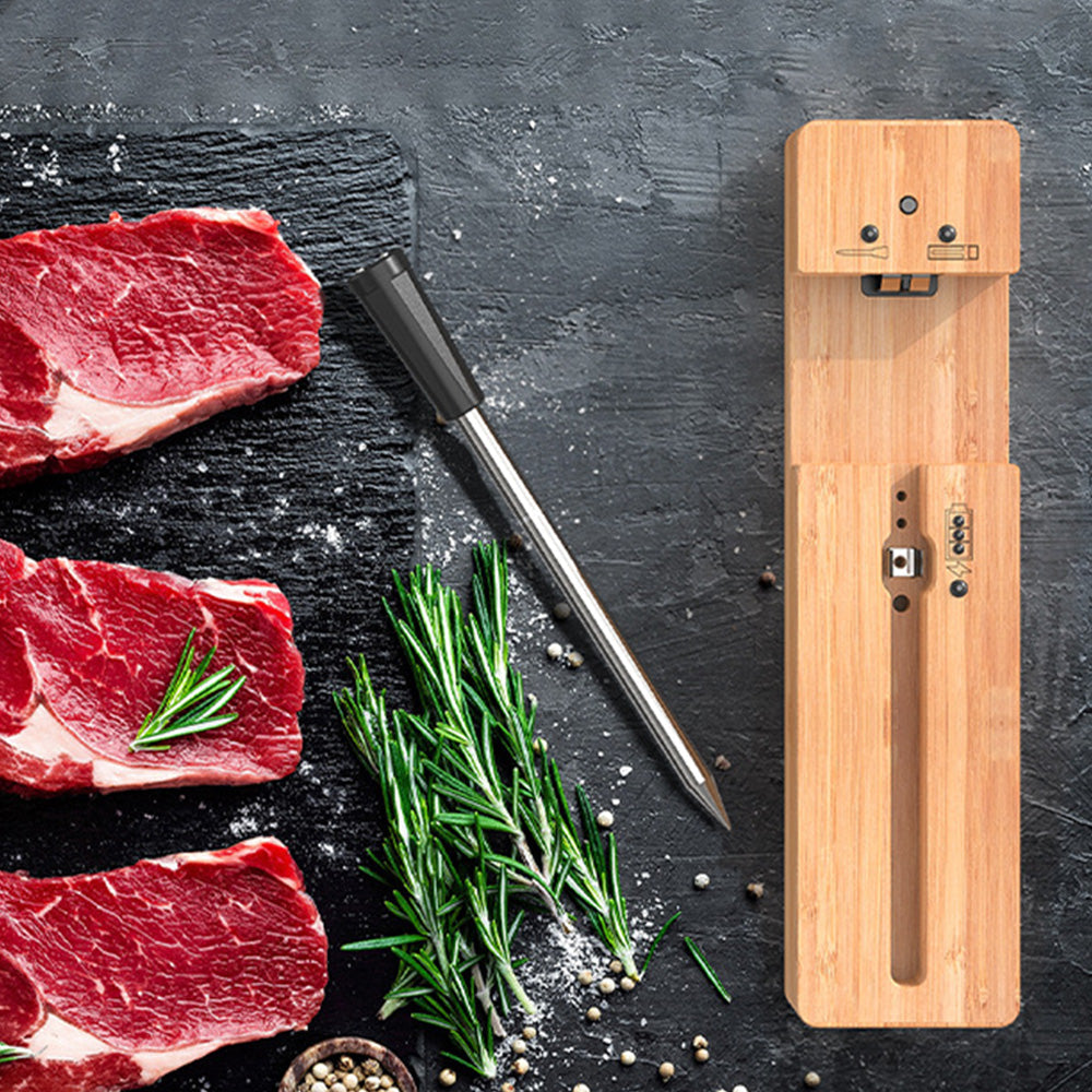 Meat Thermometer Digital Bluetooth Wireless Food Thermometer for Cooking Grilling