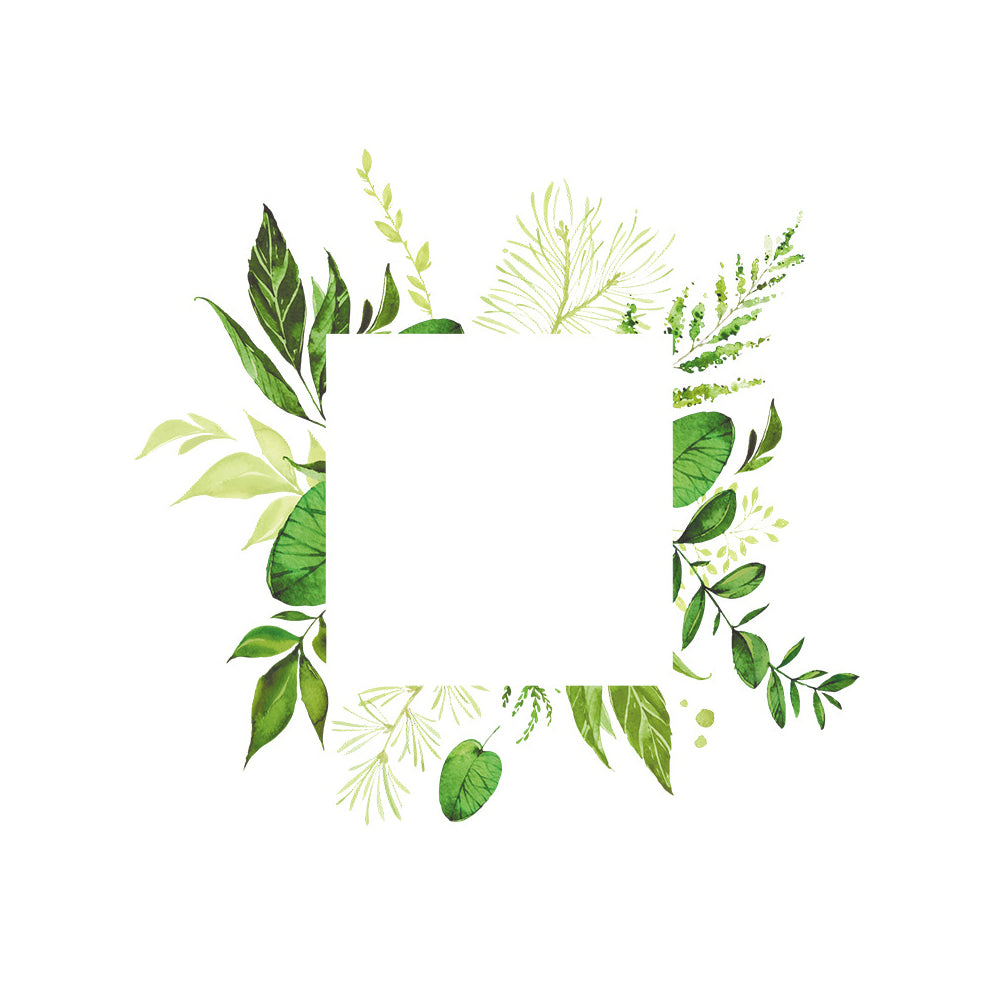 4 Sheets Green Plant Flower Wall Decals Green Leaf Stickers Switch Decals