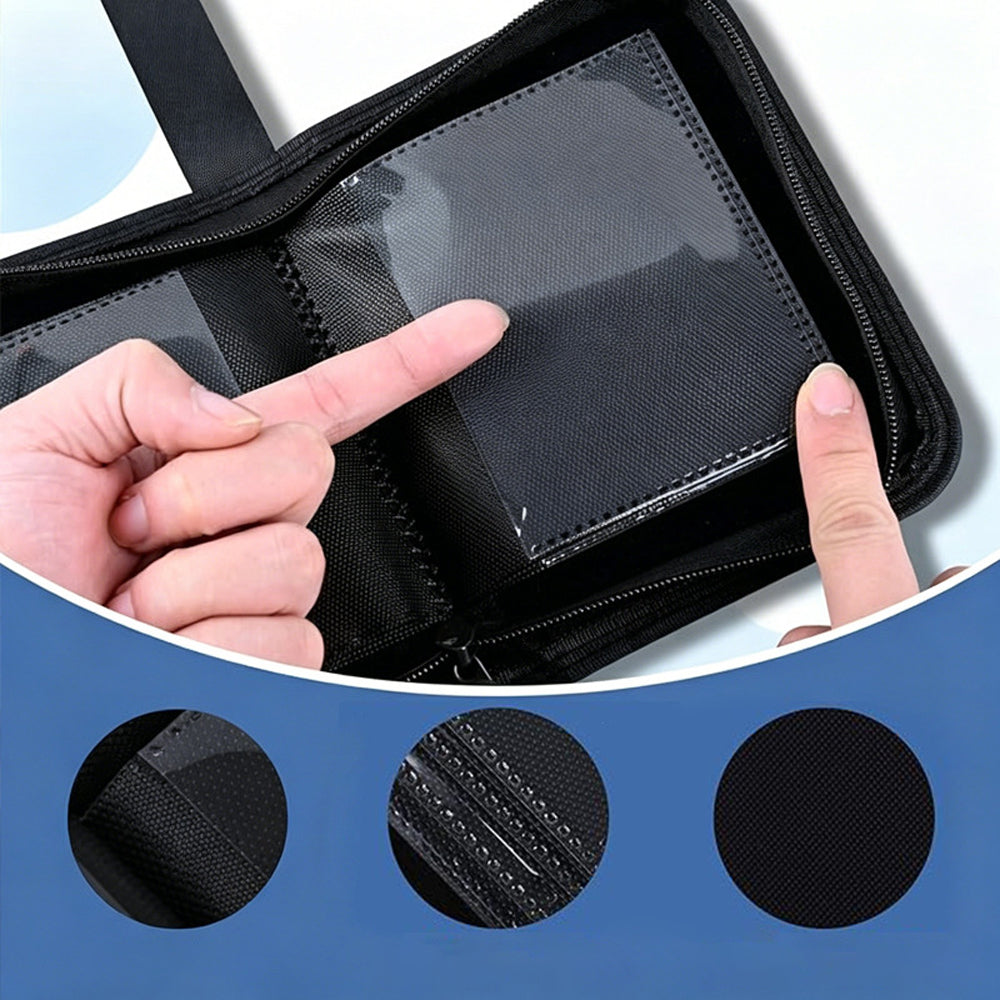 40 Pockets Card Album with 20 Pages-Black