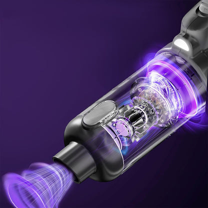 Car Vacuum 8000PA Portable Vacuum Cleaner and Air Duster with LED Light for Office