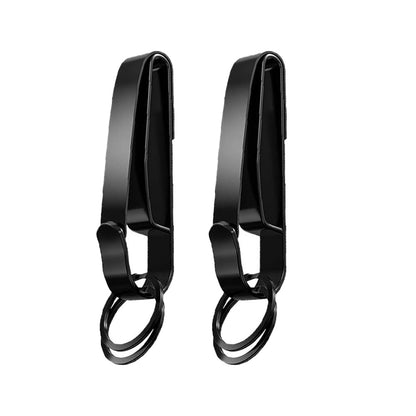Set of 2Pcs Duty Belt Key Holder Quick Release Key Ring Holder with Detachable Keyring